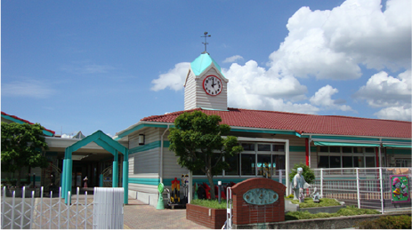 柳本保育園外観